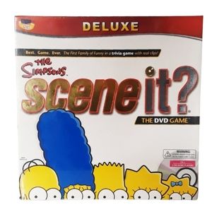 THE SIMPSONS Scene It DVD Party Trivia Board Cartoon TV Show Game NWT